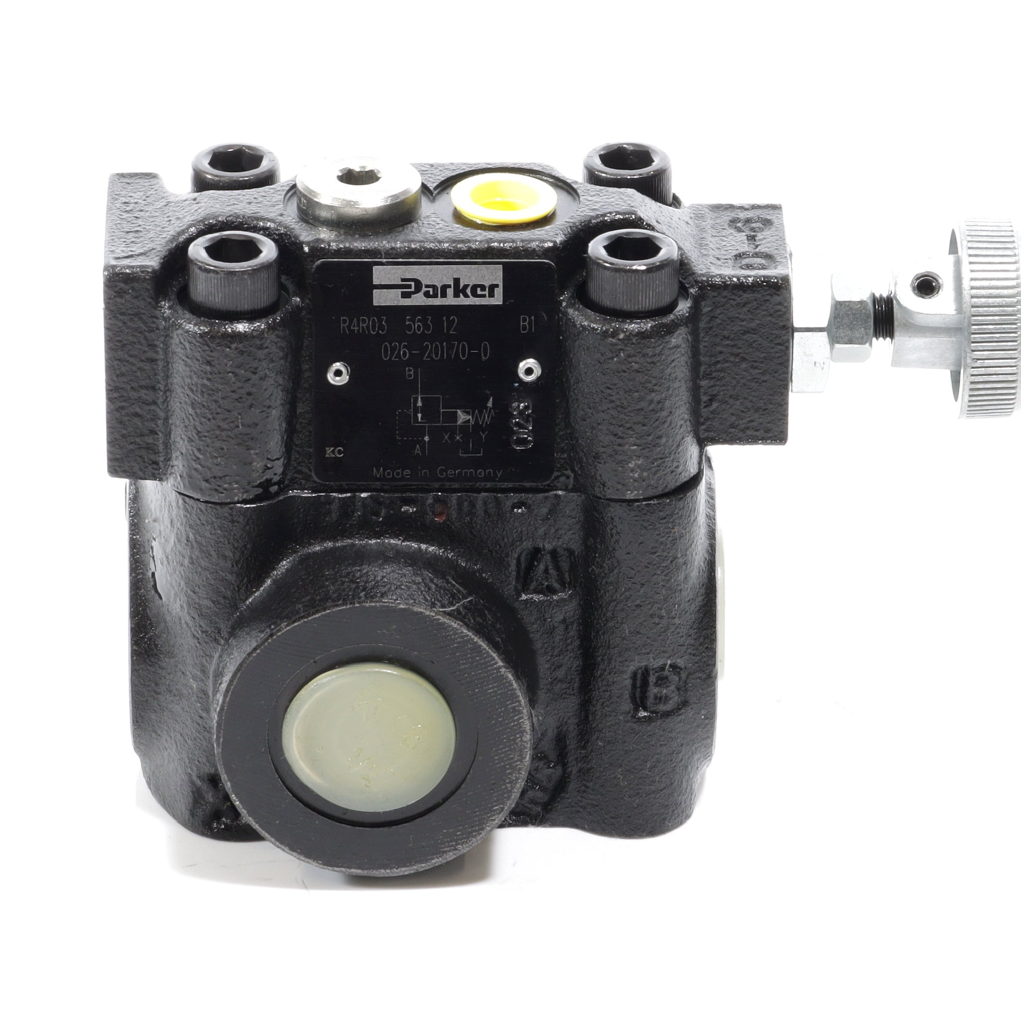 Pilot-operated pressure reducing valve  New